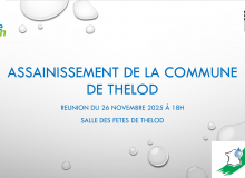 Réunion Publique - Assainissement